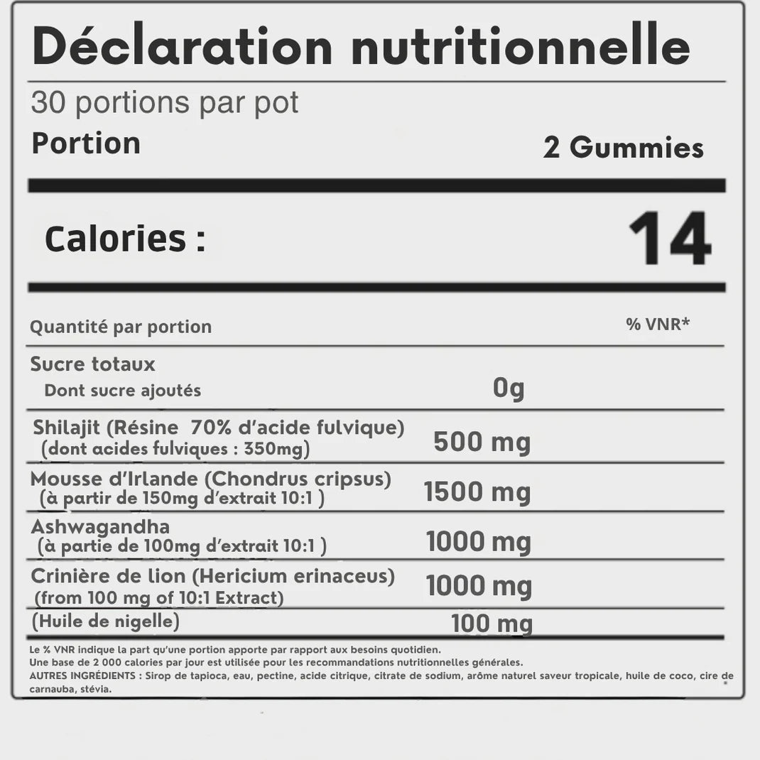 Retrouvez votre puissance naturelle (2 + 1 OFFERT)
